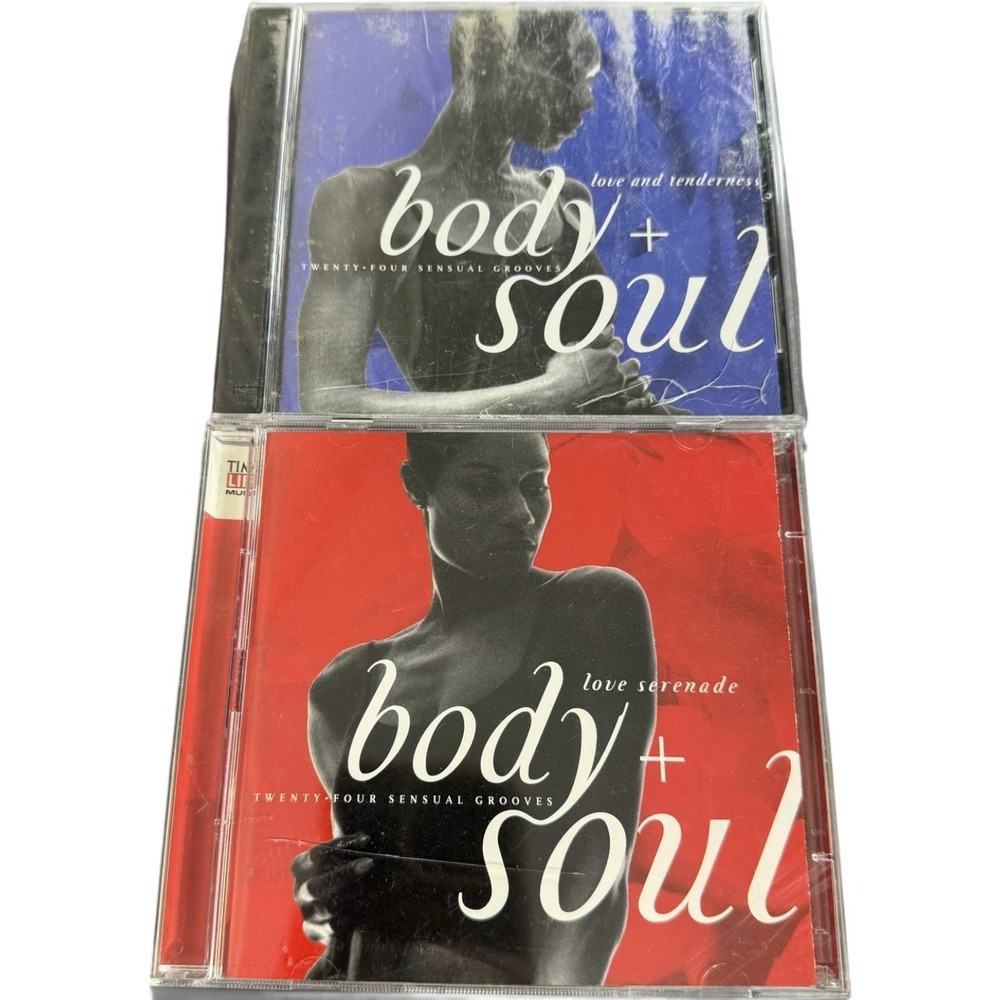 Time Life Body Soul CD Lot Love Serenade Love Tenderness 24 Sensual Grooves